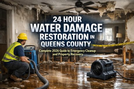 24 Hour Water Damage Restoration in Queens County