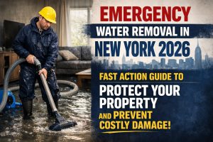 Emergency water removal in New York