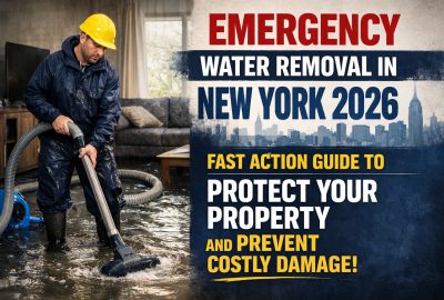 Emergency water removal in New York