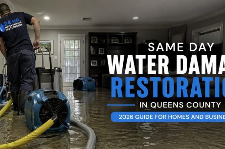 Same Day Water Damage Restoration in Queens County