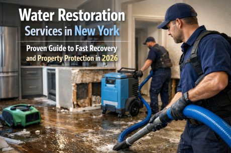 Water restoration services in New York