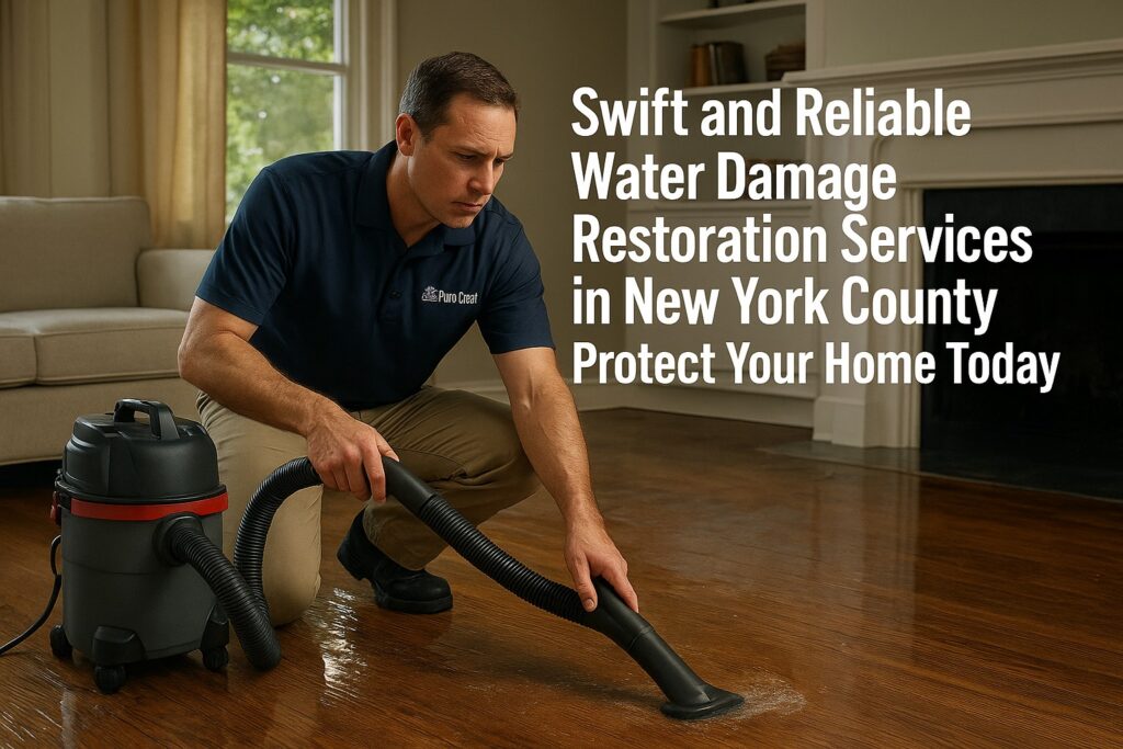 Water Damage Restoration Services in New York County