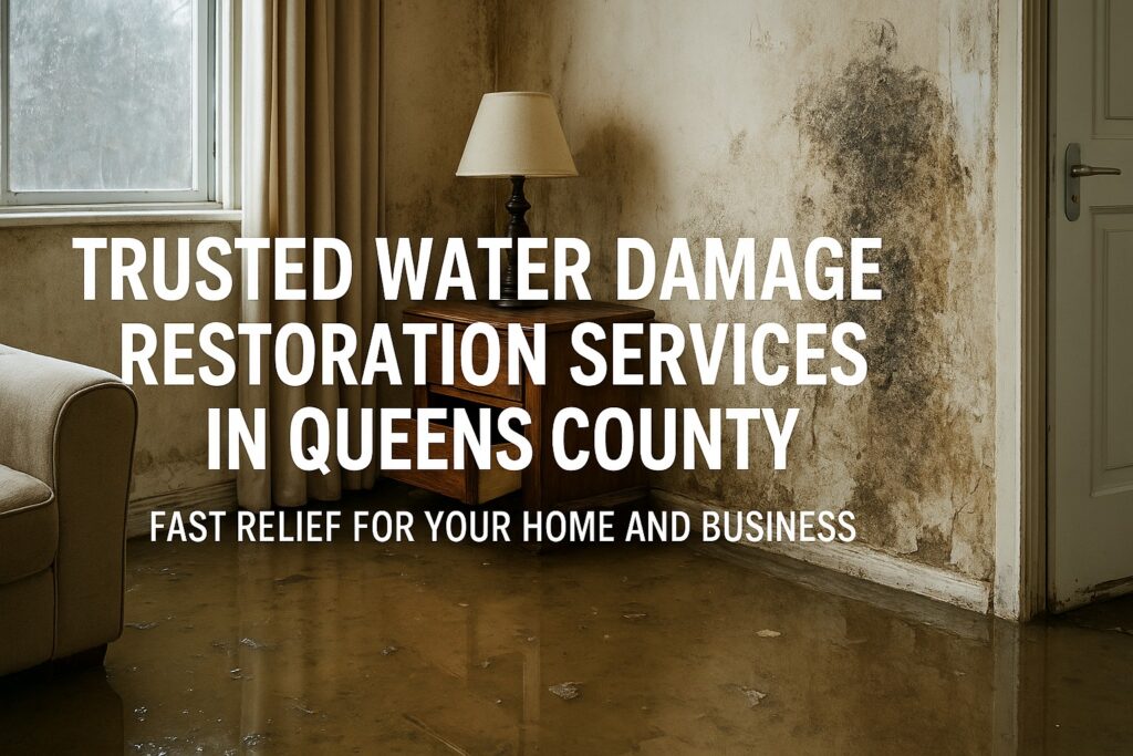 Water Damage Restoration Services in Queens County