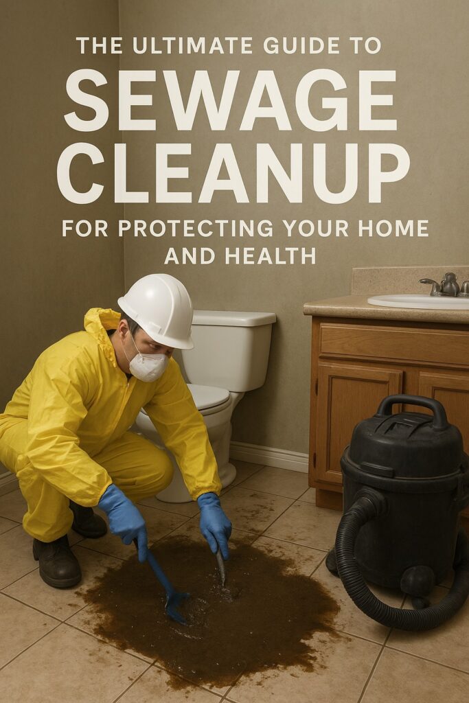 Sewage Cleanup