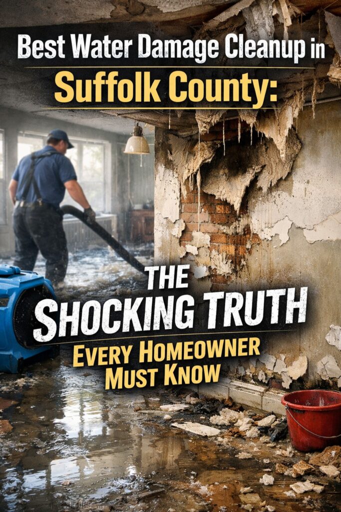 Best water damage cleanup in Suffolk County
