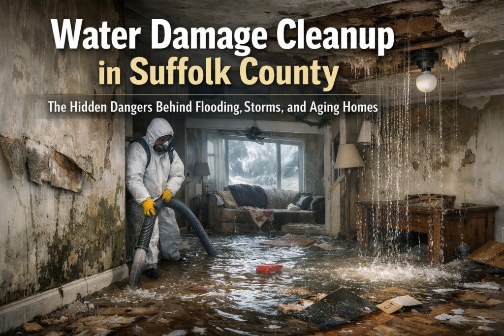 Water Damage Cleanup in Suffolk County