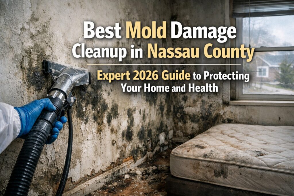 Best mold damage cleanup in Nassau County