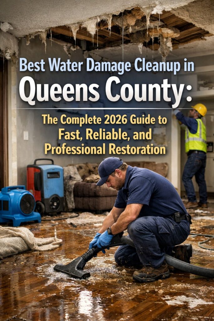Best water damage cleanup in Queens County