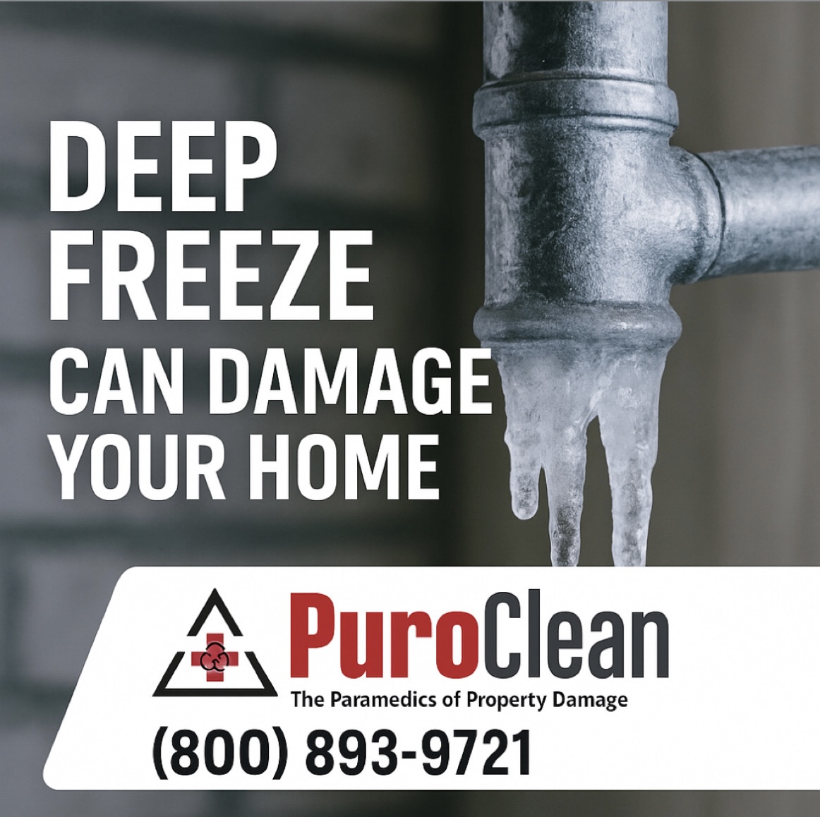 How a Deep Freeze Can Damage Your Home — And How PuroClean Protects You