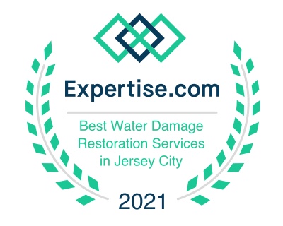Expertise.com award for Best Water Damage Restoration Services in Jersey City 2021 given to PuroClean of Hoboken for their property restoration expertise