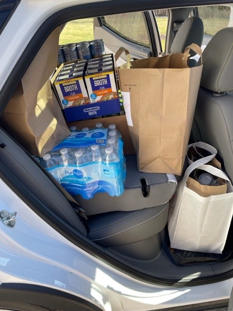 Food drive in Indiana.