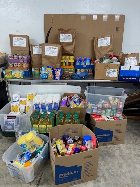 Food donations.