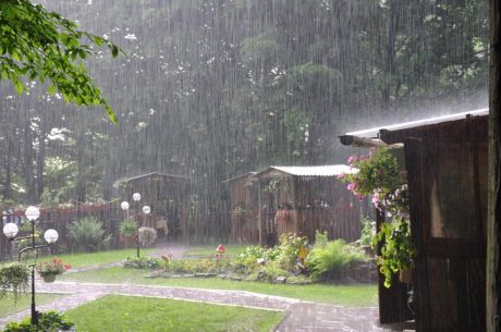 Thunderstorms can cause heavy rains and flooding.
