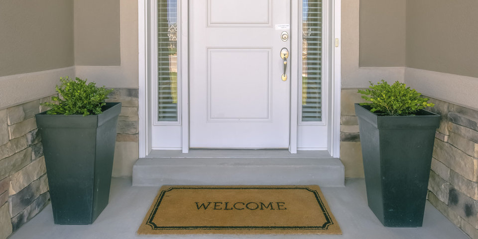 A clean doormat should be a part of your summer preparation.