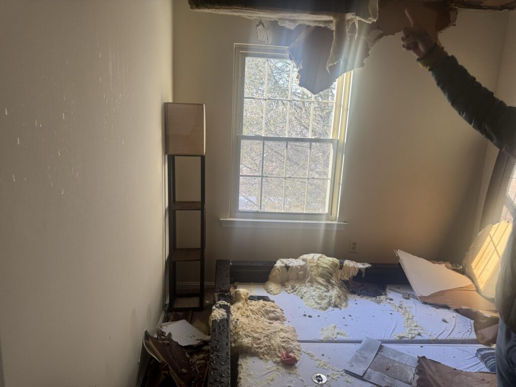 sprinkler system water damage