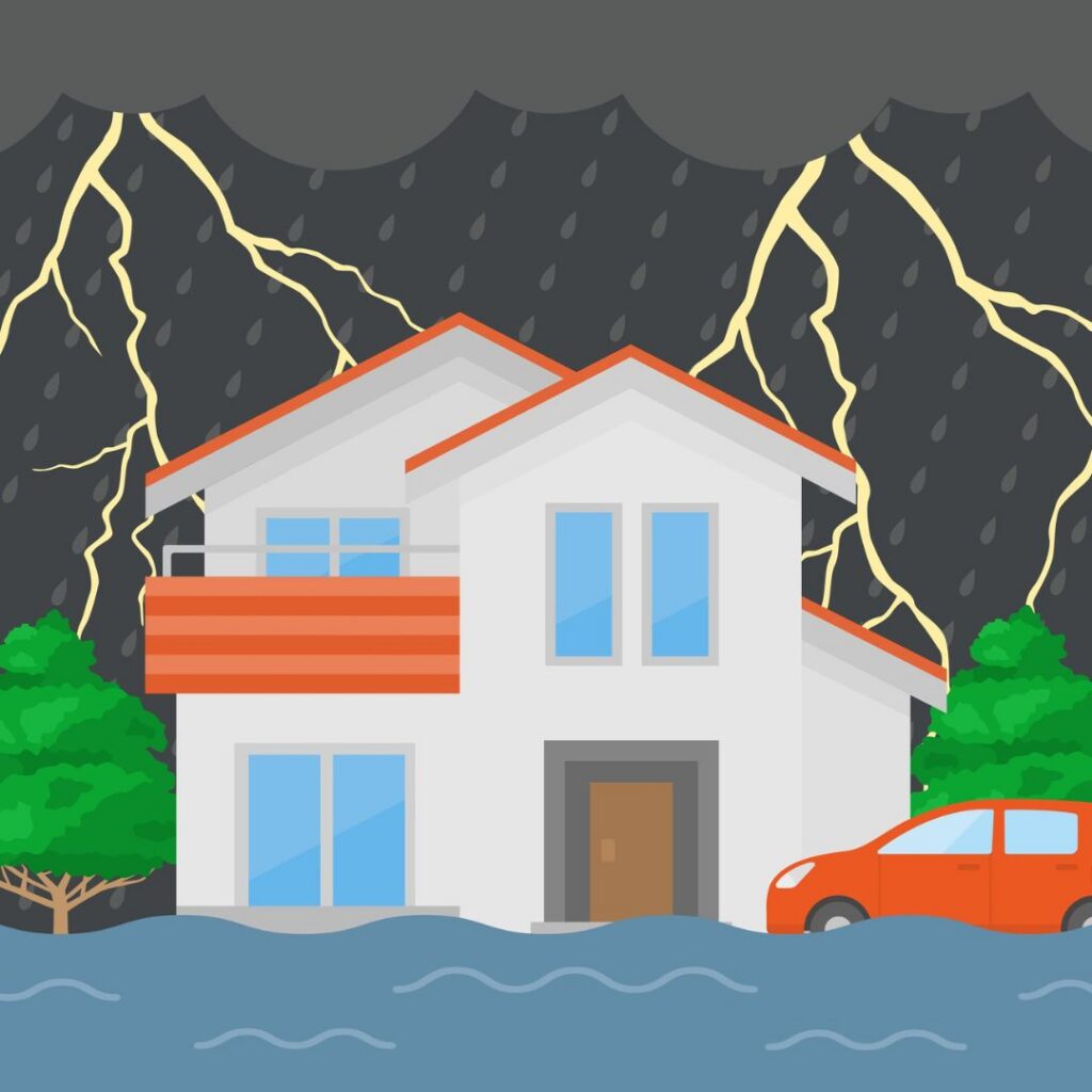 flood damage restoration near me in Buford