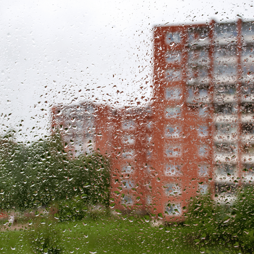 effect of Heavy rain on commercial buildings