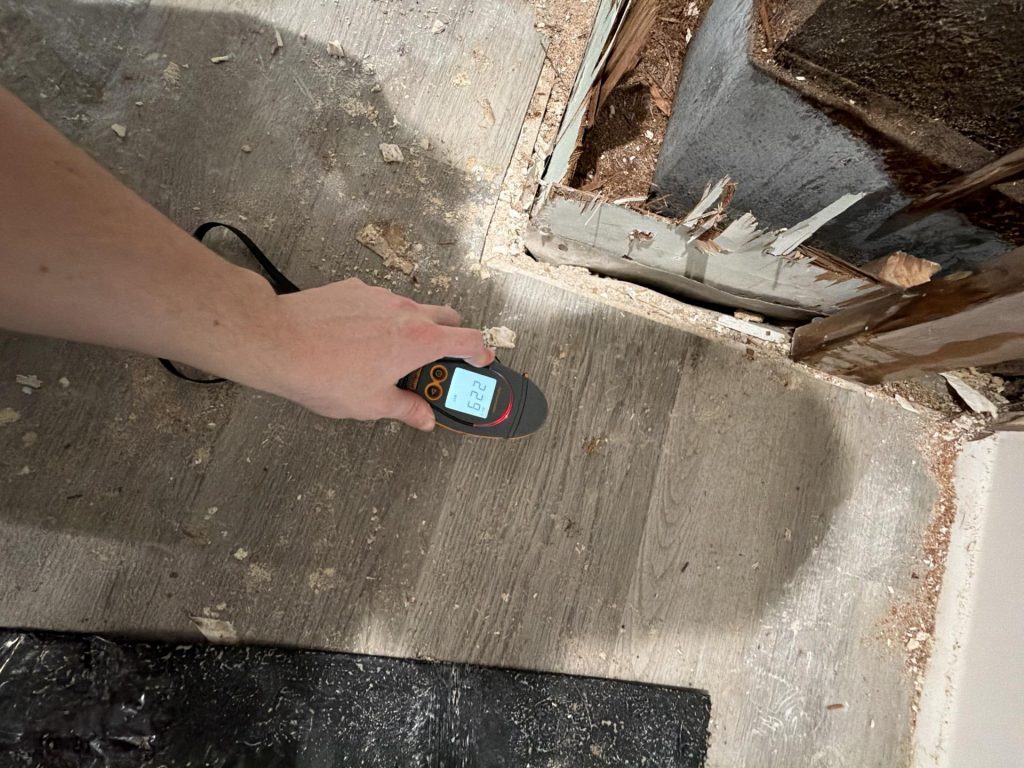 property manager's checklist for water damage