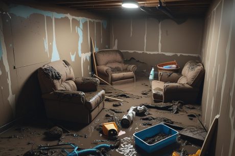 Basement Flood in Lawrenceville, GA