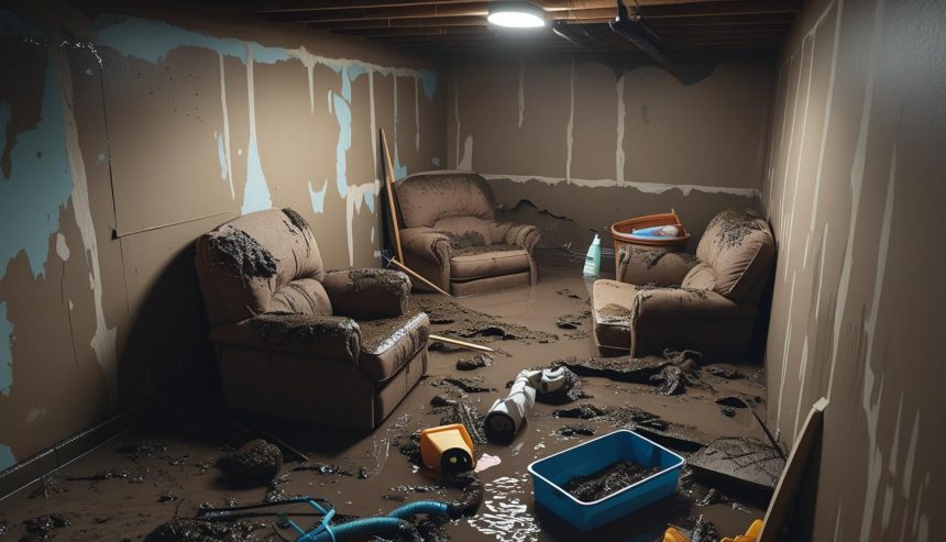 Basement Flood in Lawrenceville, GA