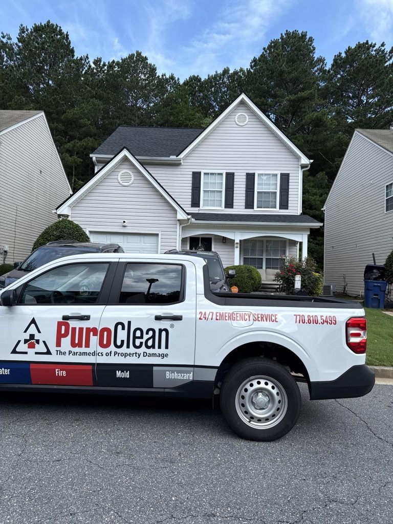 Water Damage Visit in Auburn, GA.