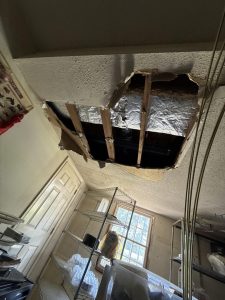 flood damage in Lawrenceville