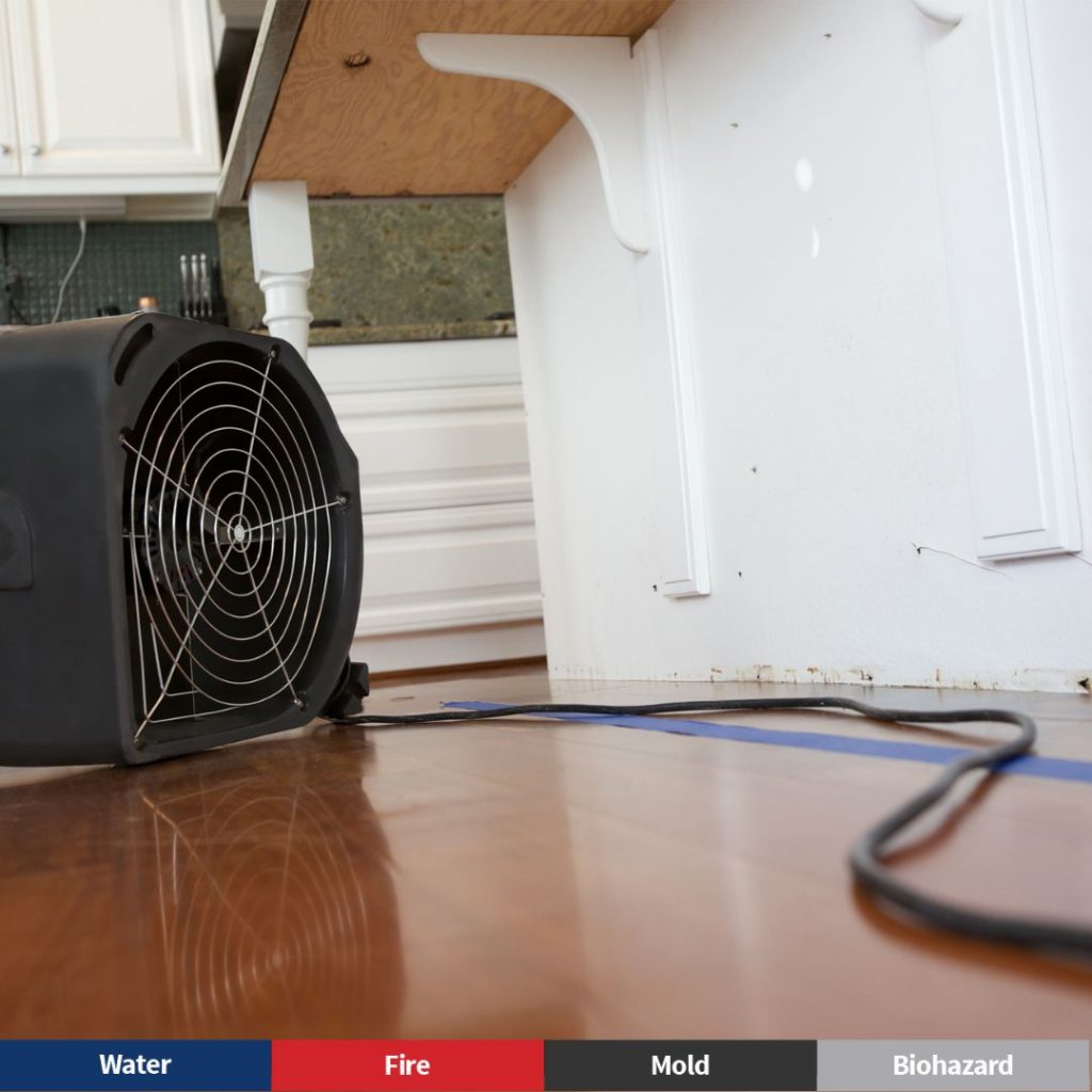 water damage restoration in Lawrenceville, GA