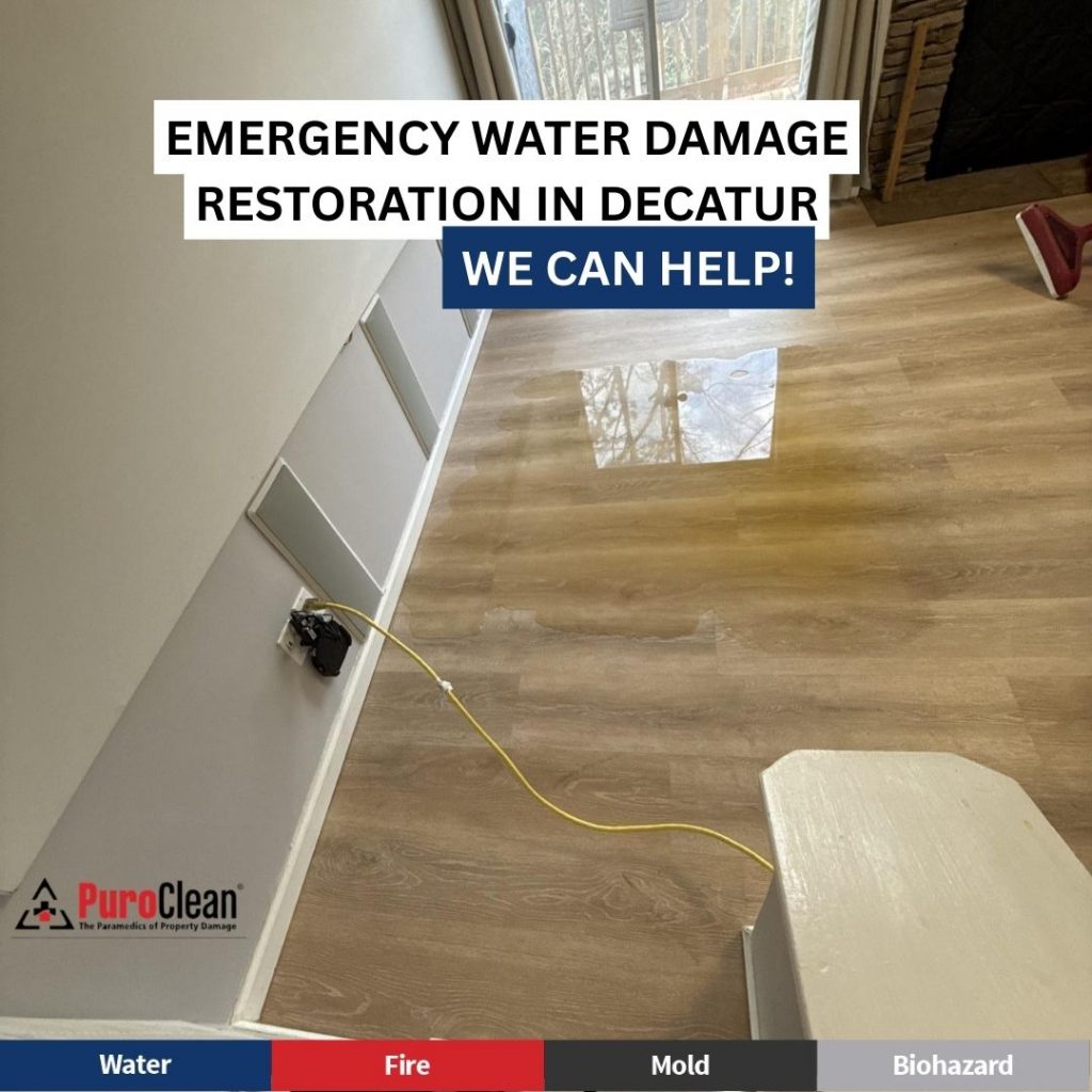 Emergency Water Damage Restoration in Decatur, GA 