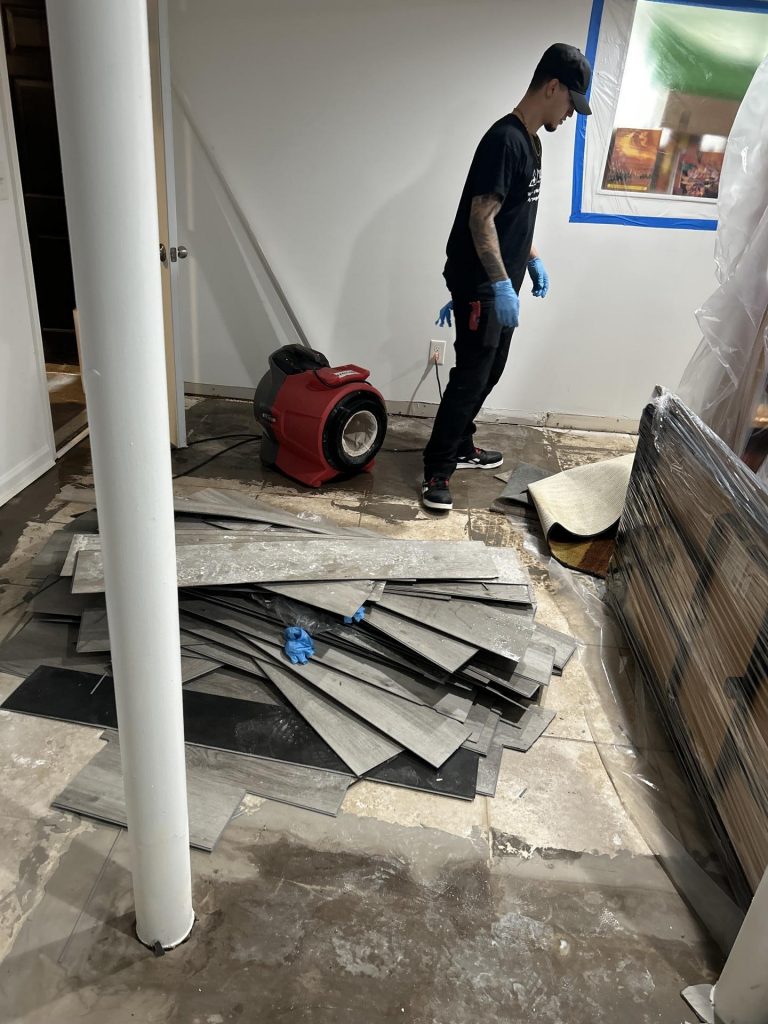 ceiling stains and hidden water damage in Lawrenceville