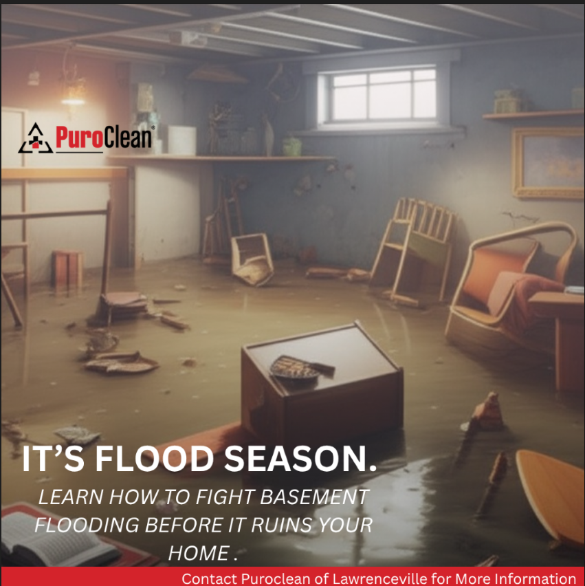 Basement flooding in Lawrencevile/ Flood cleanup near me, Lawrenceville