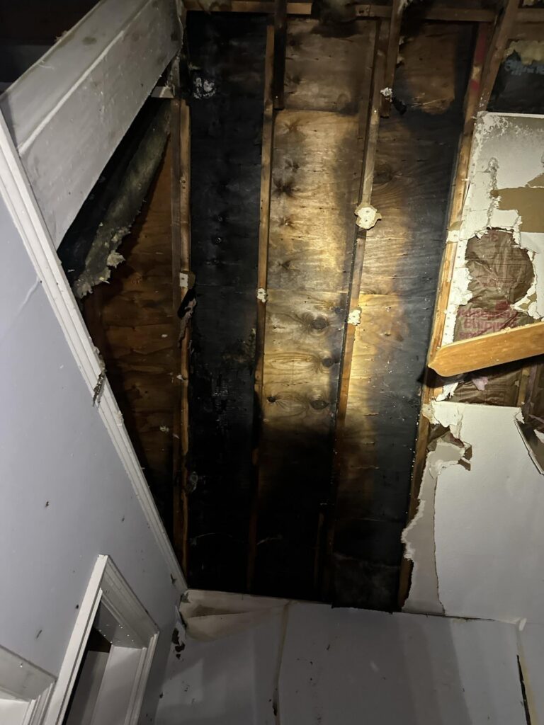 emergency lightning strike damage restoration