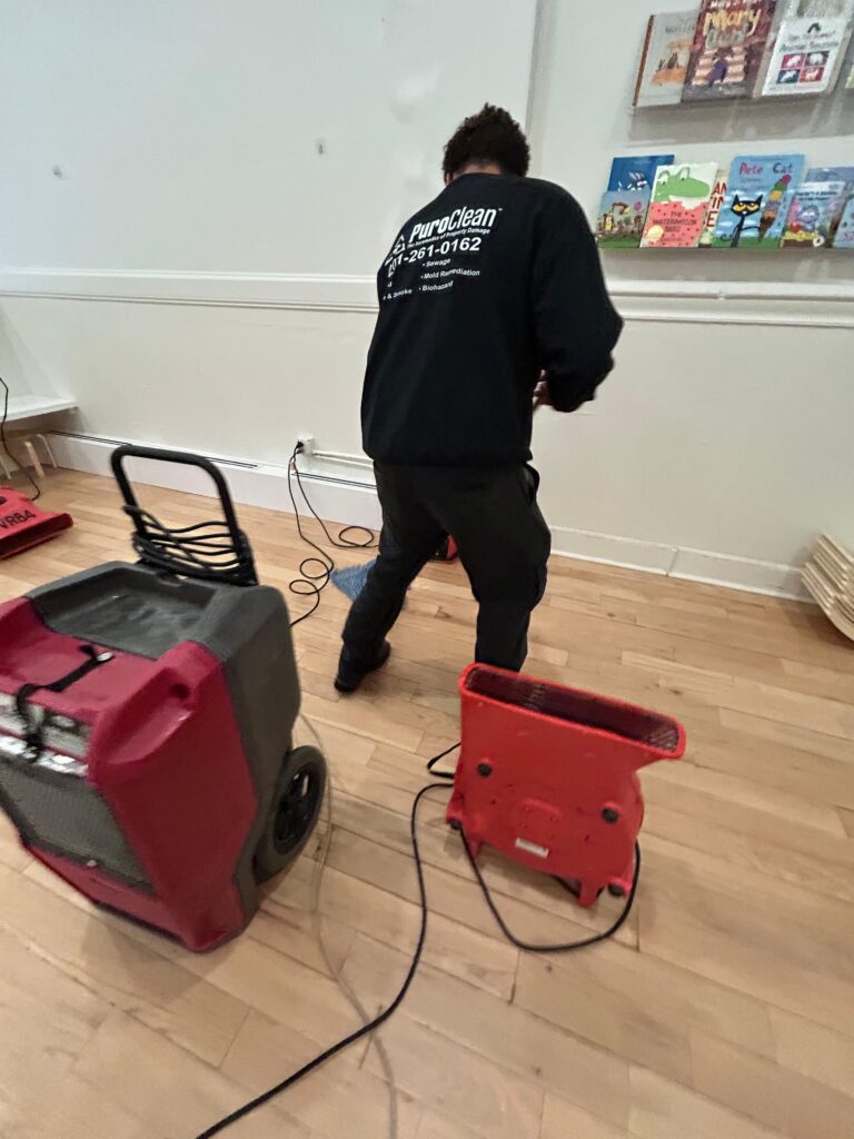 Puroclean of Lawrenceville's technicians at work in our service areas 