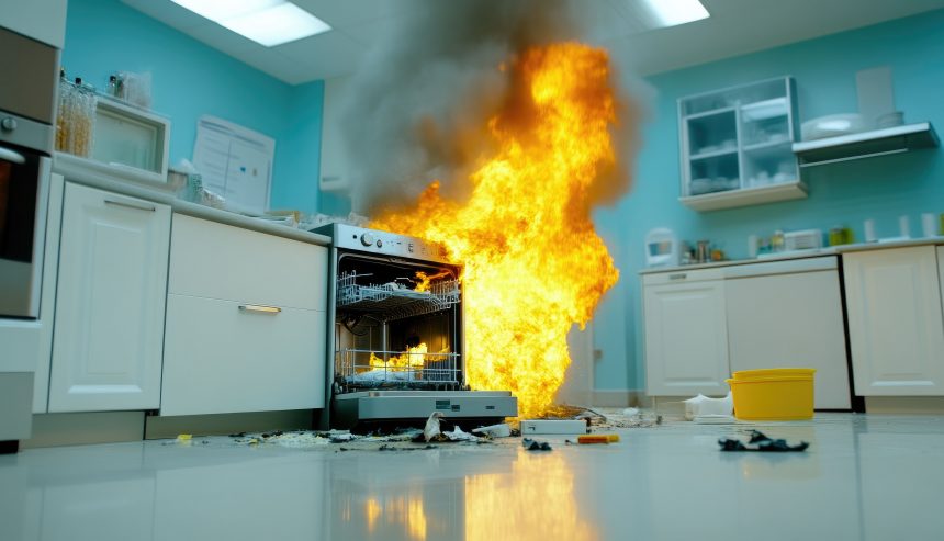 Dishwasher fires