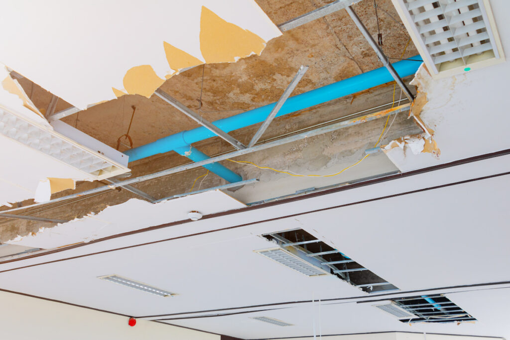Roof Leak After Storm