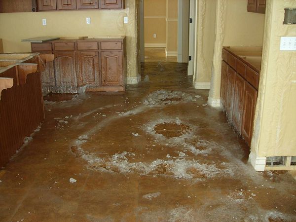 Condensation water damage