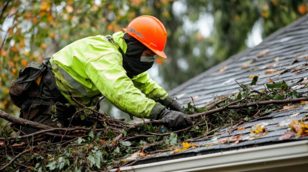 Storm damage repair