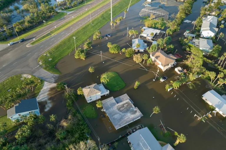 Hurricane flooding