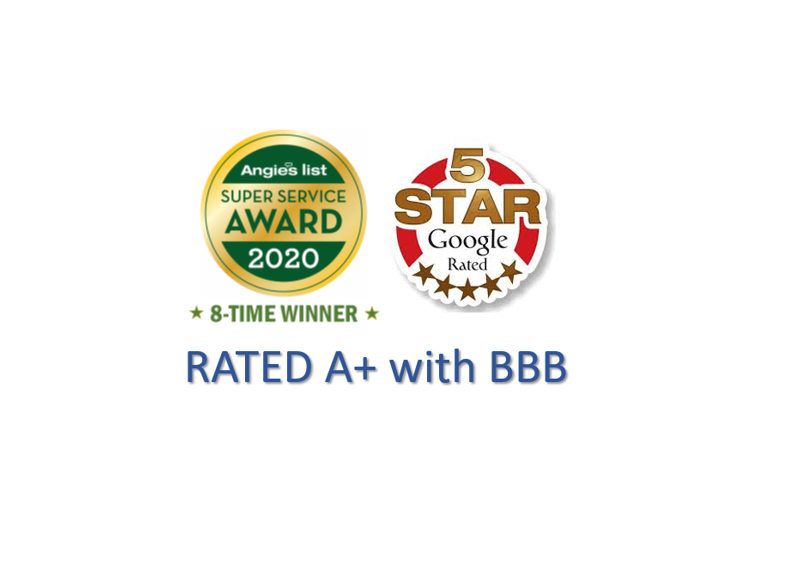 Rated A+ with BBB