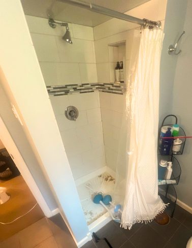 long shower curtain
