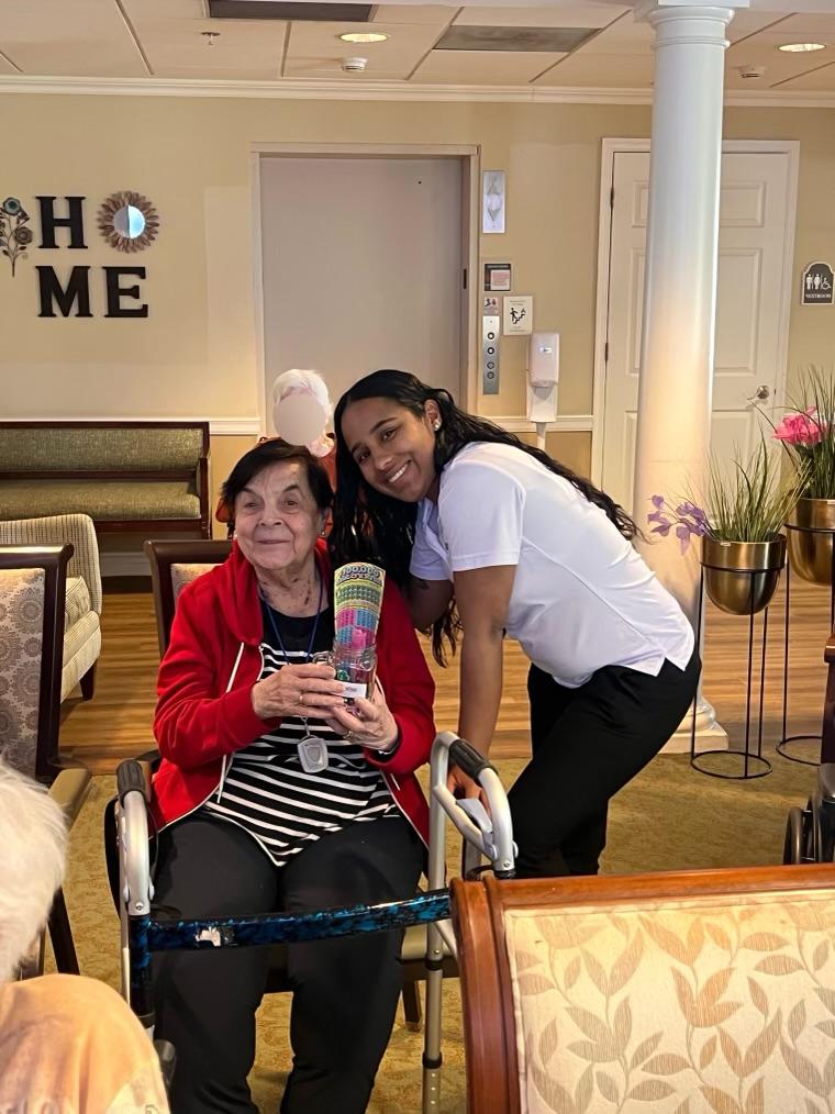 PuroClean team engaging with senior residents during community event – property restoration Livingston NJ