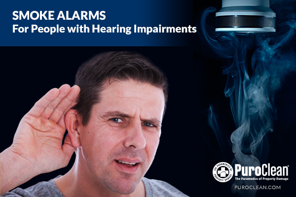 Smoke Alarms for the Hearing Impaired Save Lives - Read on PuroClean.com