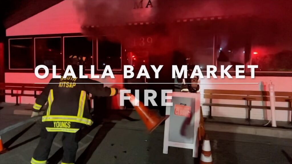 The Olalla Bay Market fire occurred in August 2022.