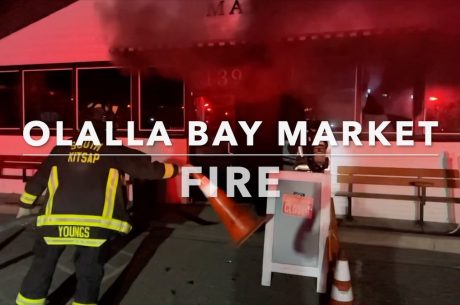 The Olalla Bay Market fire occurred in August 2022.