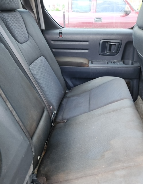 The end result of cleaning out the truck mold growth.