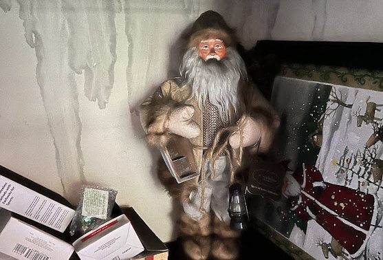 Smoke damage restoration.