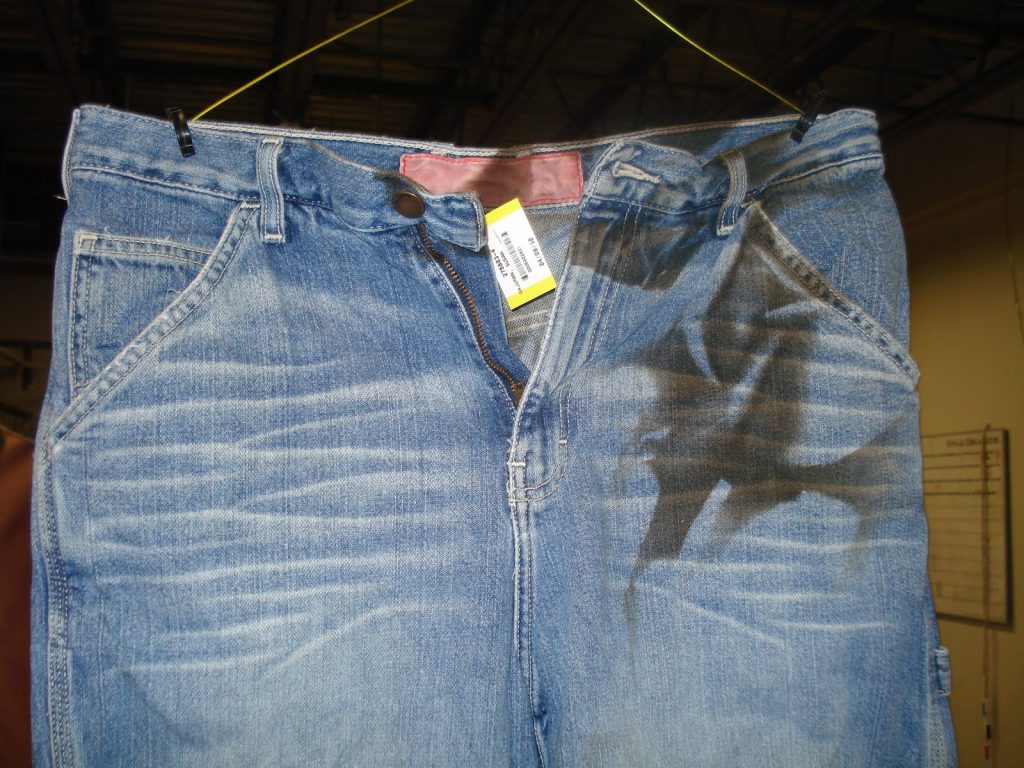 smoke-damaged clothes