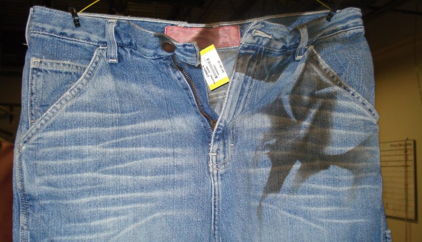 smoke-damaged clothes