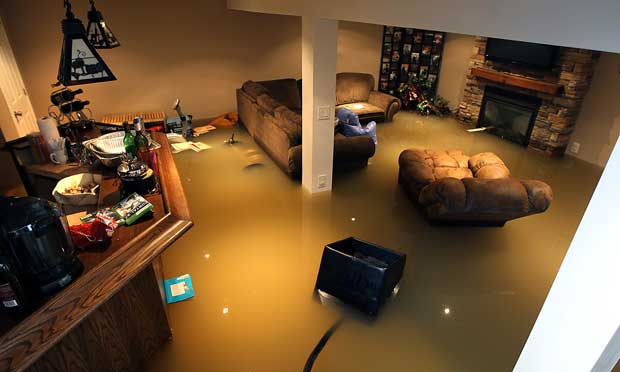 Flooding basement