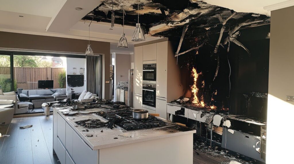 fire damage