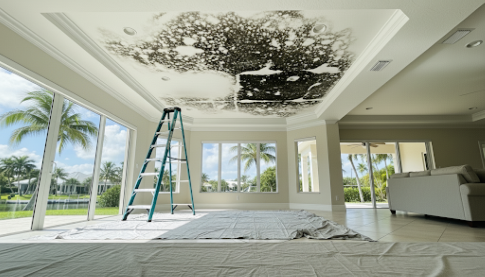 moldy ceiling